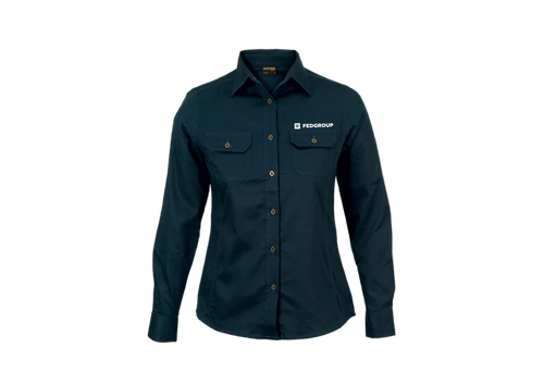 Barron Navy Blue Shirts (F)