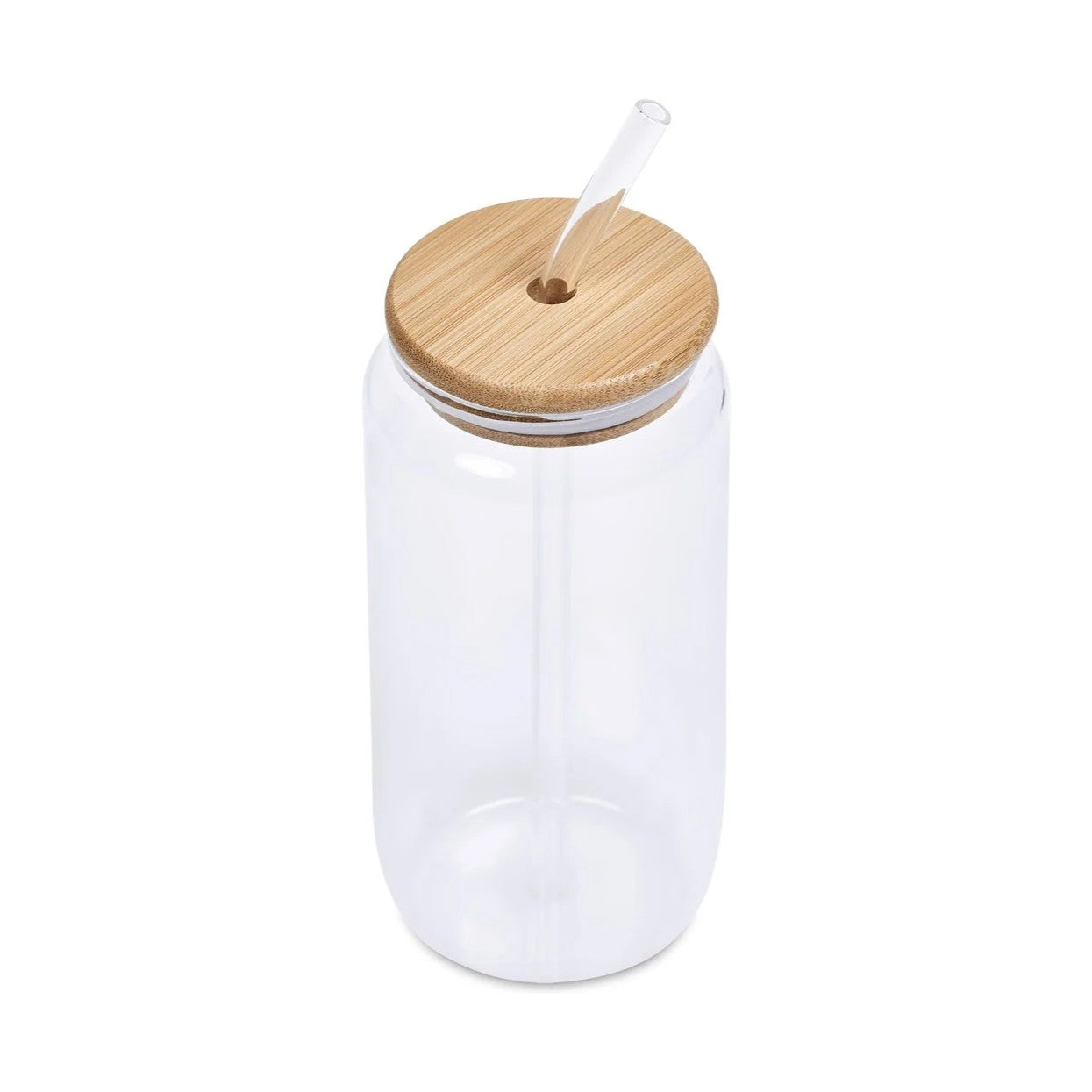 Okiyo Natsu Glass & Bamboo Tumbler & Straw - 500ml