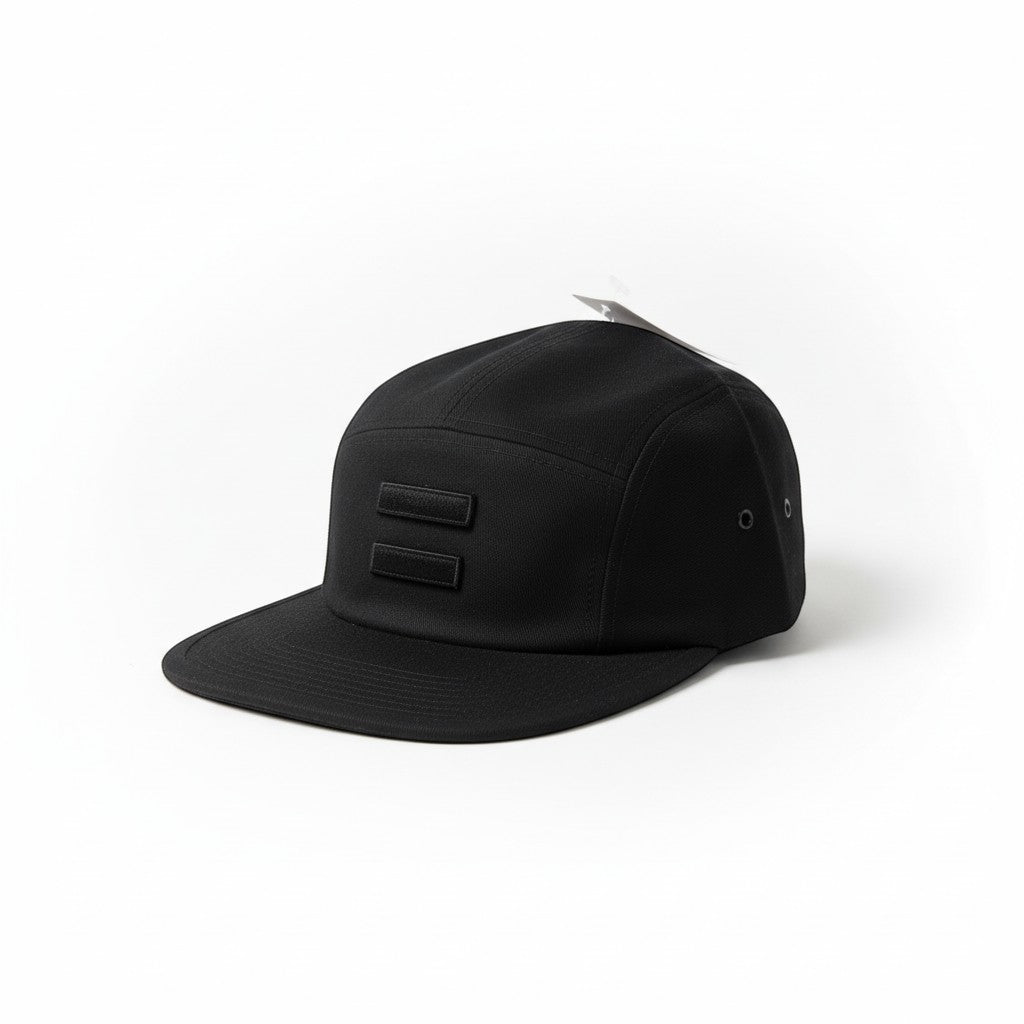 Jockey Style Black Cap