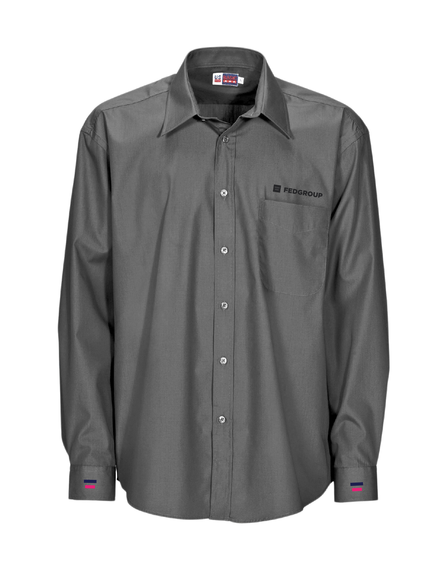 US Basic Mens Long Sleeve Shirts (M) – Fedgroup Gear